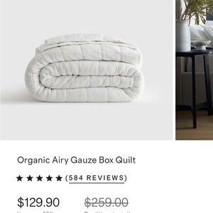 Quince Organic Airy Gauze Quilt